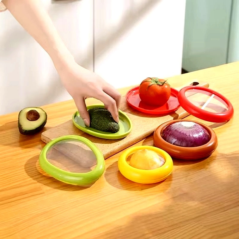 Lot de 4 couvercles alimentaires réutilisables – Freshelia®